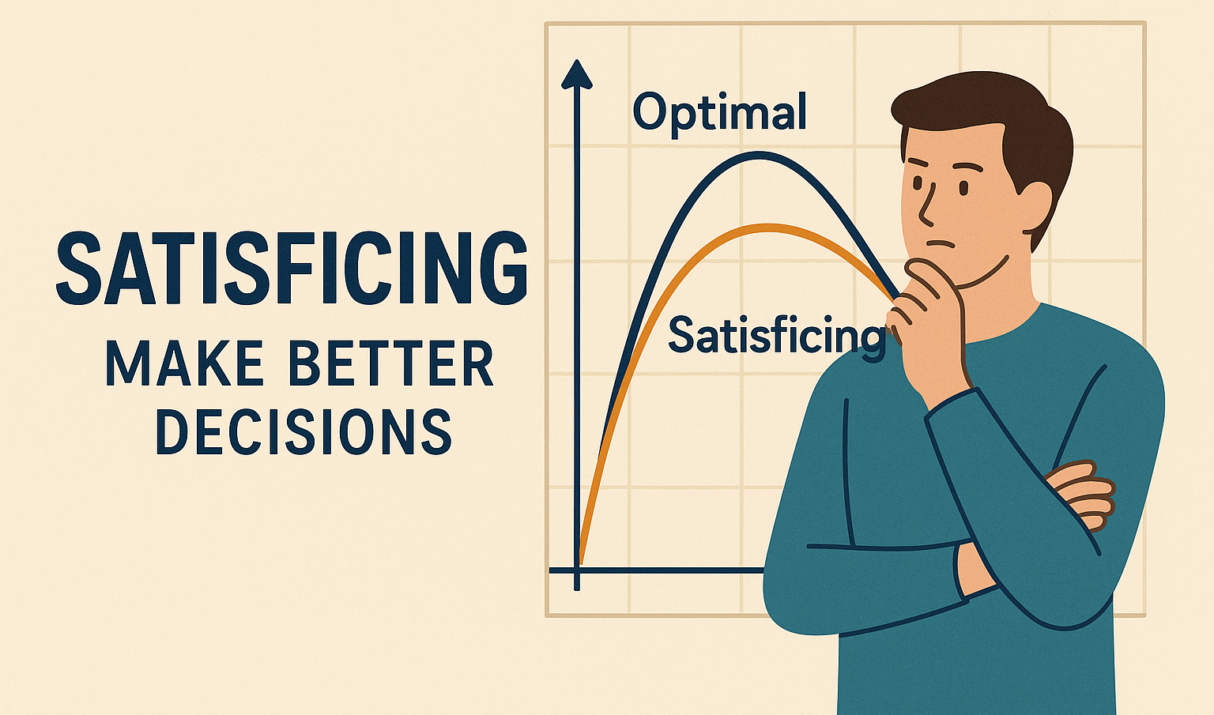 “Satisficing” – the economic strategy which is going to help you make better decisions